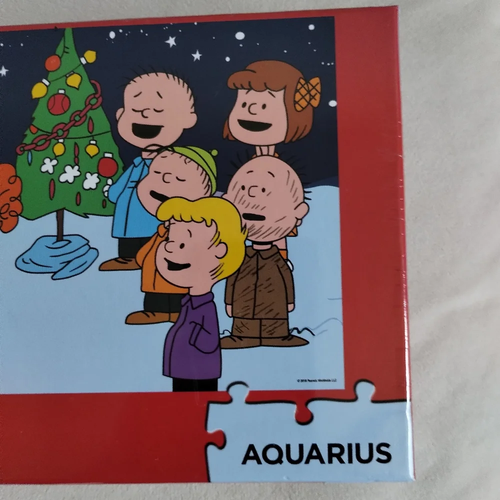 Peanuts Puzzle Charlie Brown Christmas NEW & SEALED Aquarius 1000 Piece